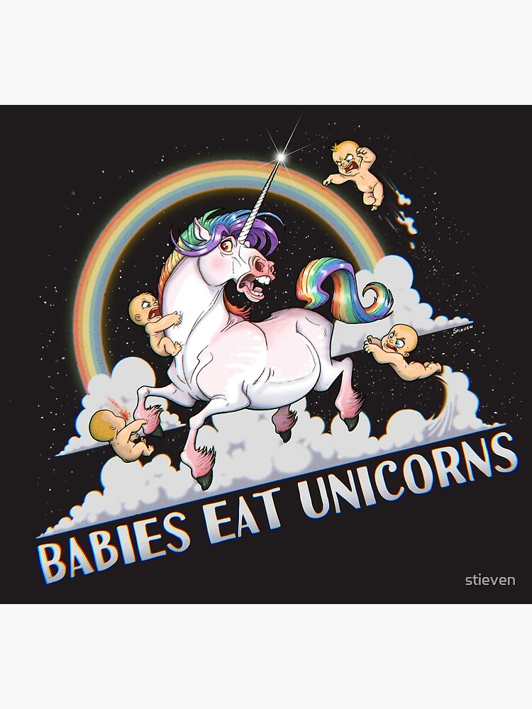 Babies eat Unicorns by stieven