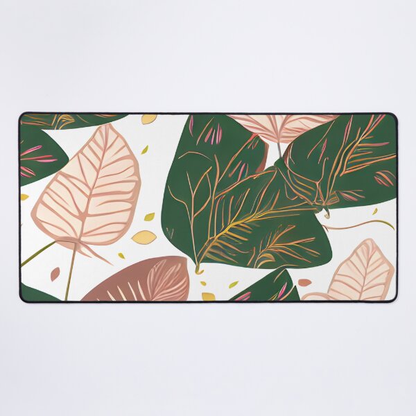 Item preview, tripical leaf floral pattern #4 designed and sold by supeart.