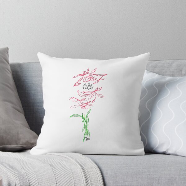 Artikelvorschau, Strichzeichnungen Rose SCHWARZ entworfen und verkauft von HoneyGraphics.