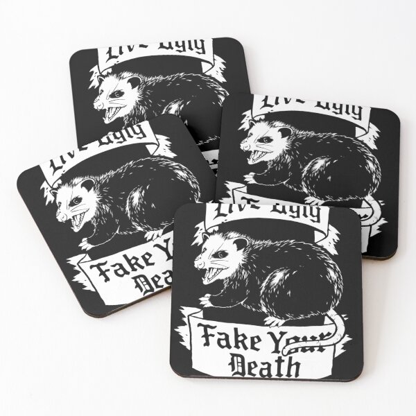 Item preview, Live Ugly Fake Your Death  designed and sold by 4YouShirt.