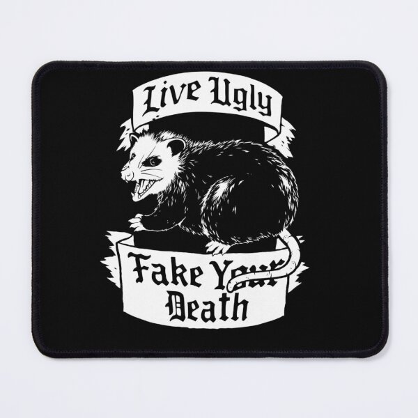 Item preview, Live Ugly Fake Your Death designed and sold by 4YouShirt.