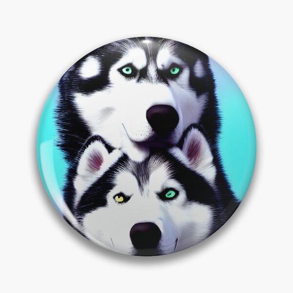 Item preview, Siberian Husky king fat dog #15 designed and sold by supeart.