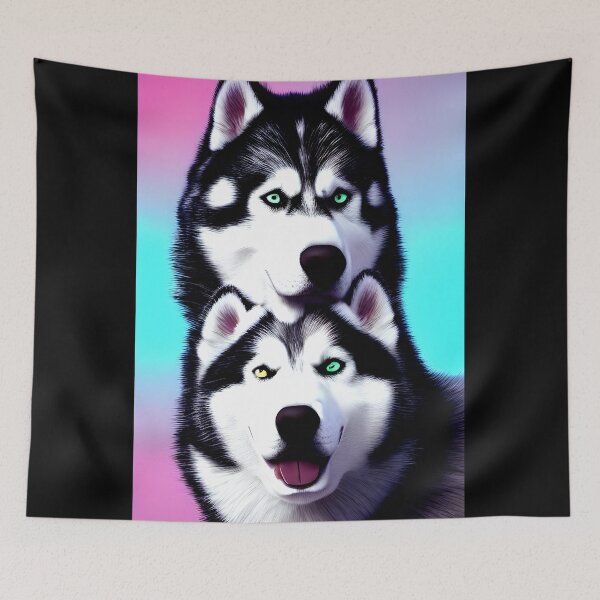 Item preview, Siberian Husky king fat dog #15 designed and sold by supeart.