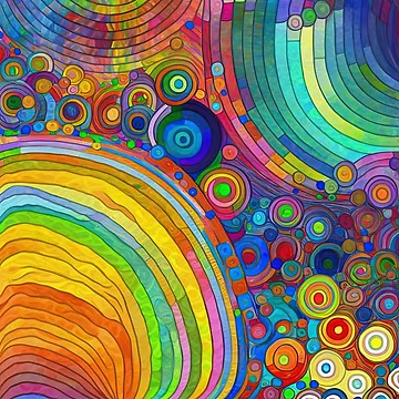 Vorschaubild zum Design Abstract Digital Paintings von ThinkFun! Design
