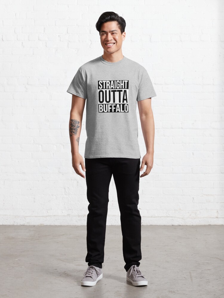 Alternate view of Straight Outta Buffalo Classic T-Shirt