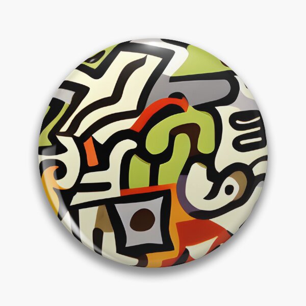 Item preview, Blob pattern retro shapes #3 designed and sold by supeart.