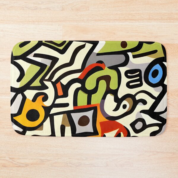 Item preview, Blob pattern retro shapes #3 designed and sold by supeart.