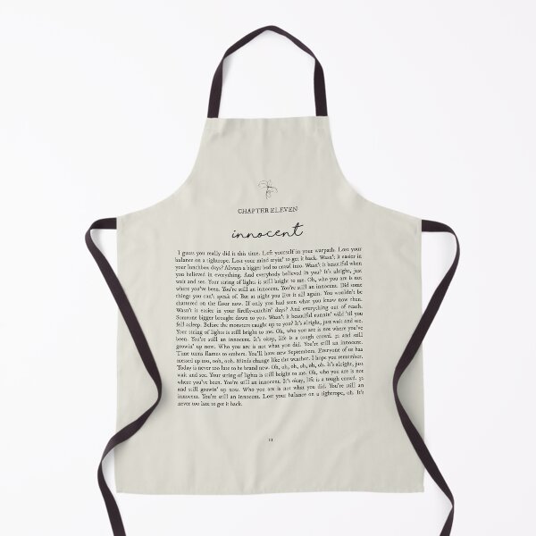 Item preview, Innocent Lyrics designed and sold by queseraseraa.