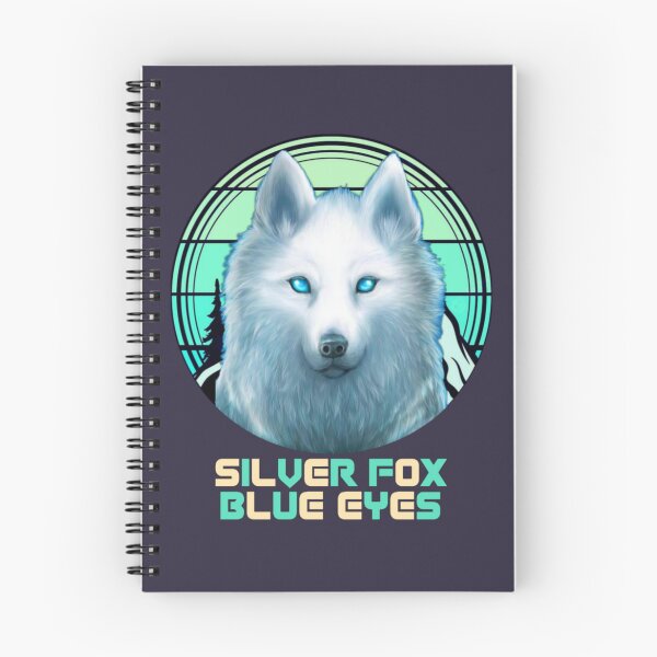 Item preview, silver fox blue eyes designed and sold by MrSameeraTop.