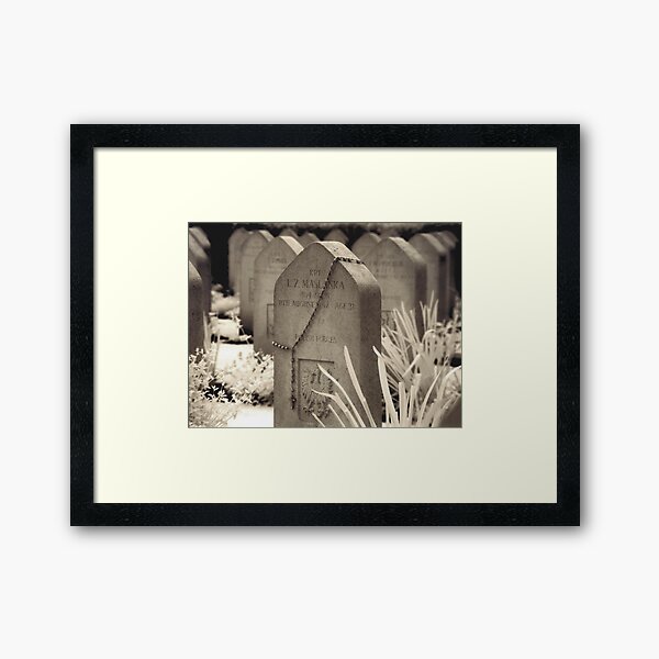"We shall remember..." Framed Art Print