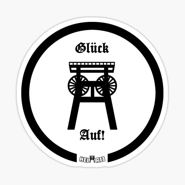 good-luck-for-headstock-black-sticker-for-sale-by-againstallodds