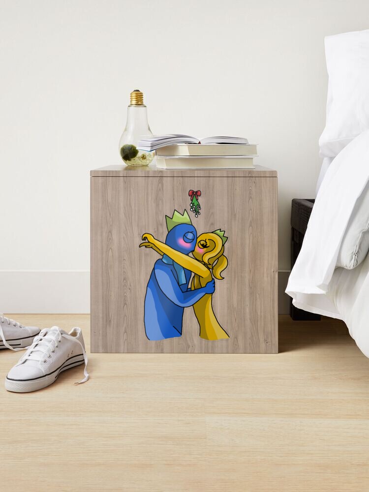 Blue X Gold Mistletoe (Rainbow Friends) Poster for Sale by