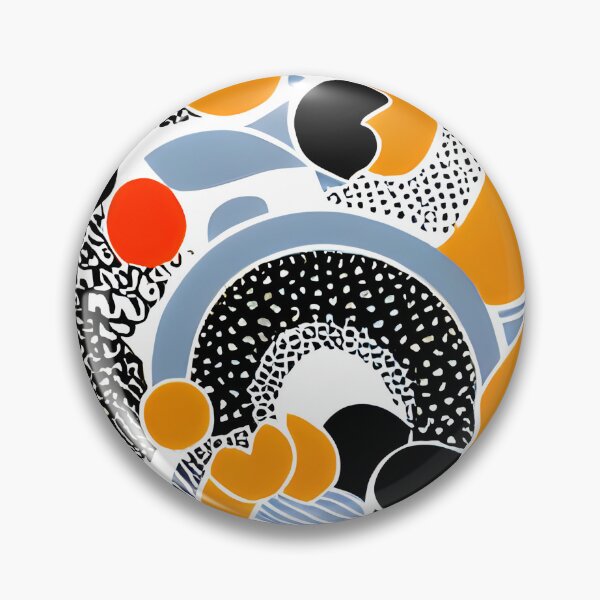 Item preview, retro shapes blob pattern #3 designed and sold by supeart.