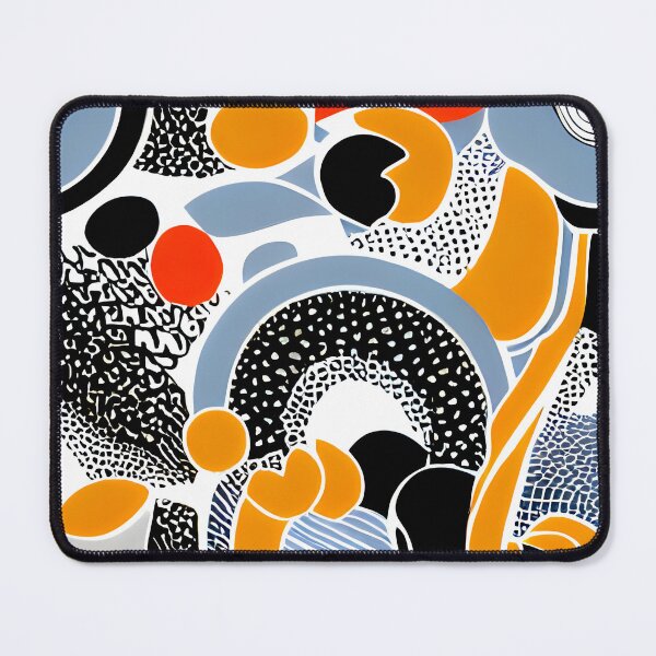 Item preview, retro shapes blob pattern #3 designed and sold by supeart.