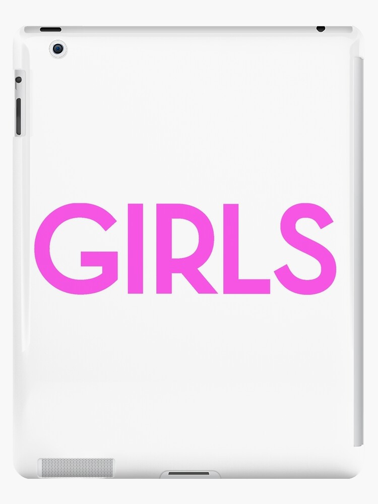 Girls hot pink | iPad Case & Skin