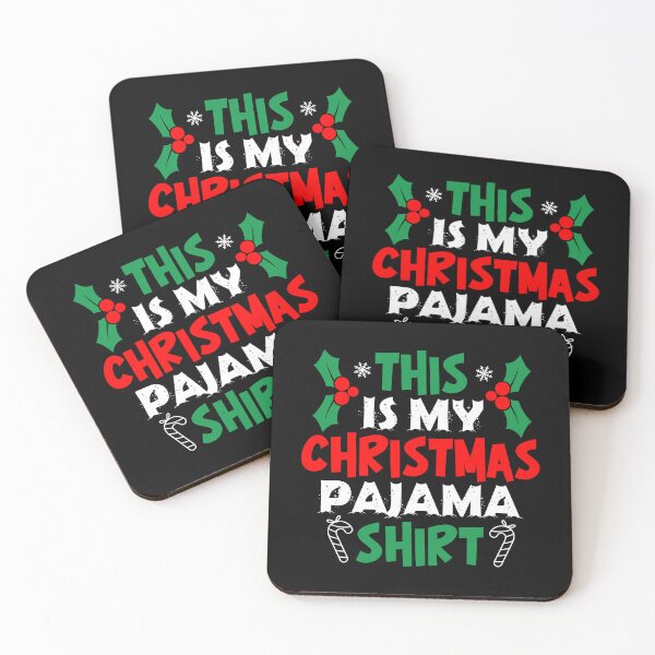 Item preview, This is my Christmas Pajama Shirt designed and sold by sweary12.