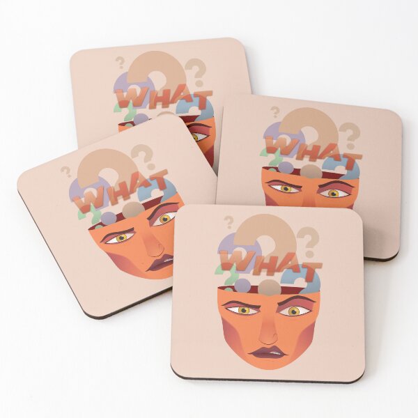 Item preview, What? - An upset woman asks designed and sold by CalMaArt.