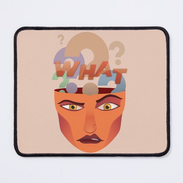 Item preview, What? - An upset woman asks designed and sold by CalMaArt.