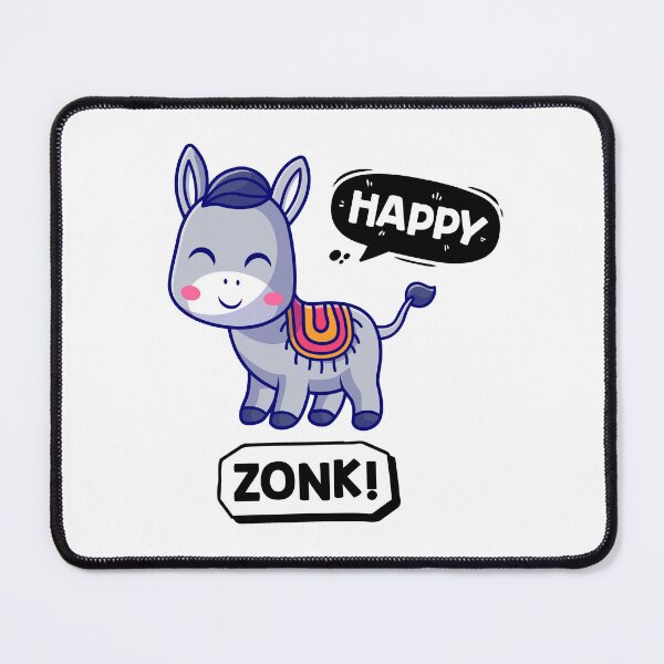 Item preview, Cute Donkey All Set To Start The Day designed and sold by DesignDate.