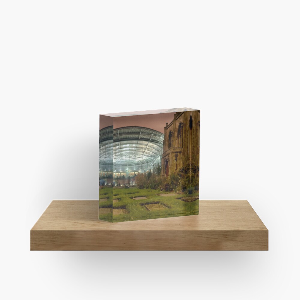 Norwich under Ophelia Acrylic Block