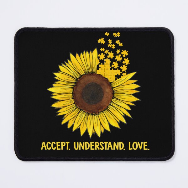 Item preview, Accept understand love sunflower autism awareness pullover designed and sold by gastonfongemie.
