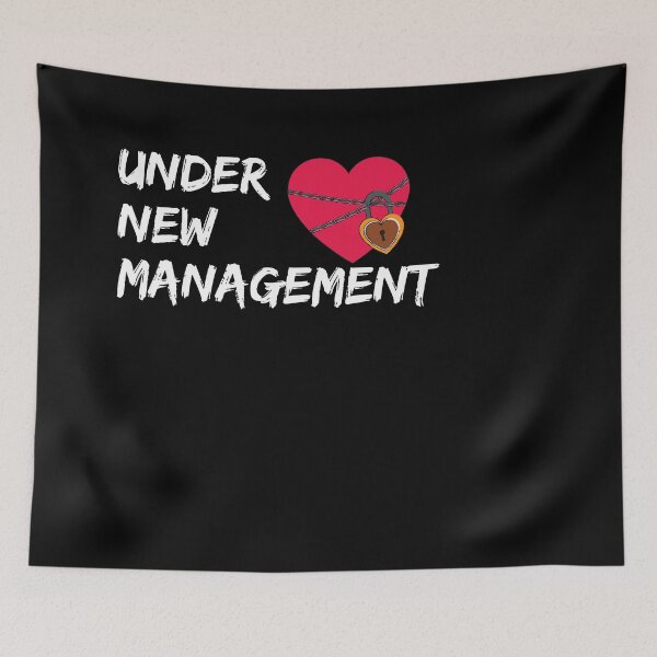 Item preview, Locked heart under new management designed and sold by R2Dsign.
