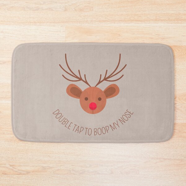 Item preview, Christmas Rudolph Reindeer Double Tap to Boop My Nose designed and sold by autumnchu.