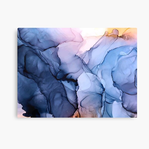 Captivating 1 - Alcohol Ink Painting Canvas Print