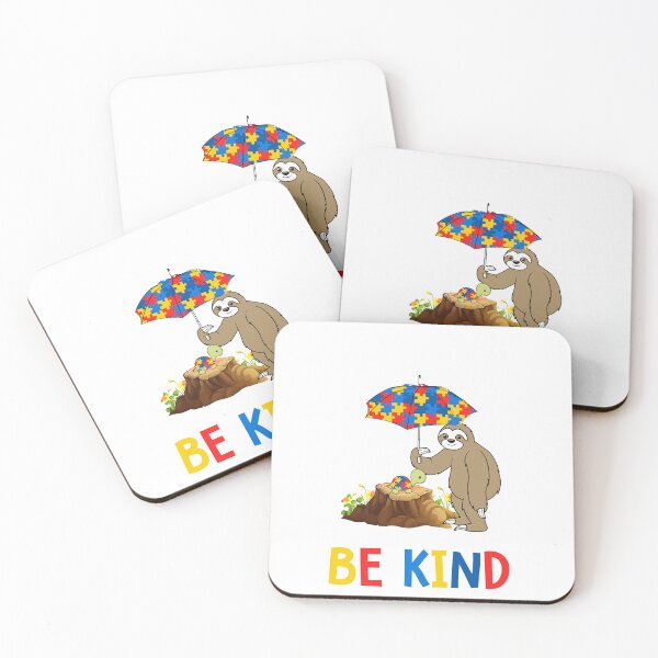 Item preview, Anti bullying kindness matters sloth tortoise autism designed and sold by gastonfongemie.