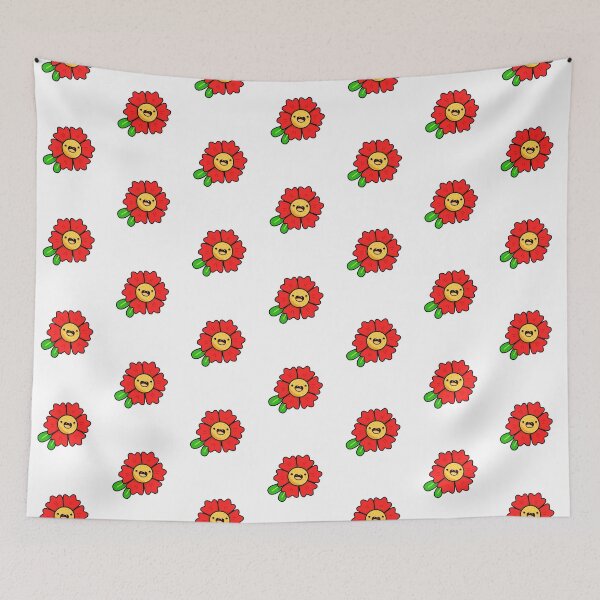 Item preview, Kawaii Red Dahlia Flower designed and sold by kawaiilife.
