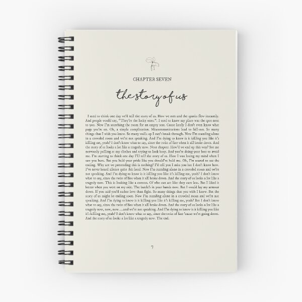 Item preview, The Story Of Us Lyrics designed and sold by queseraseraa.