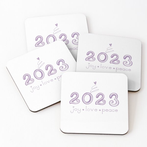 Item preview, Happy New Year 2023 joy love peace New Year Eve  designed and sold by PalinoColour.