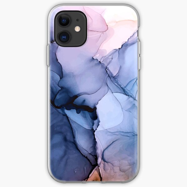 Captivating 1 - Alcohol Ink Painting iPhone Soft Case