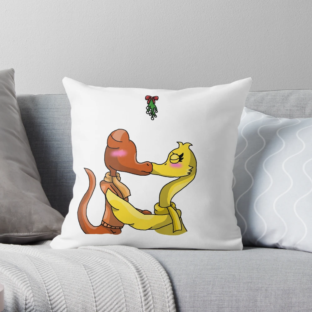 Orange X Yellow Mistletoe (Rainbow Friends) Poster for Sale by