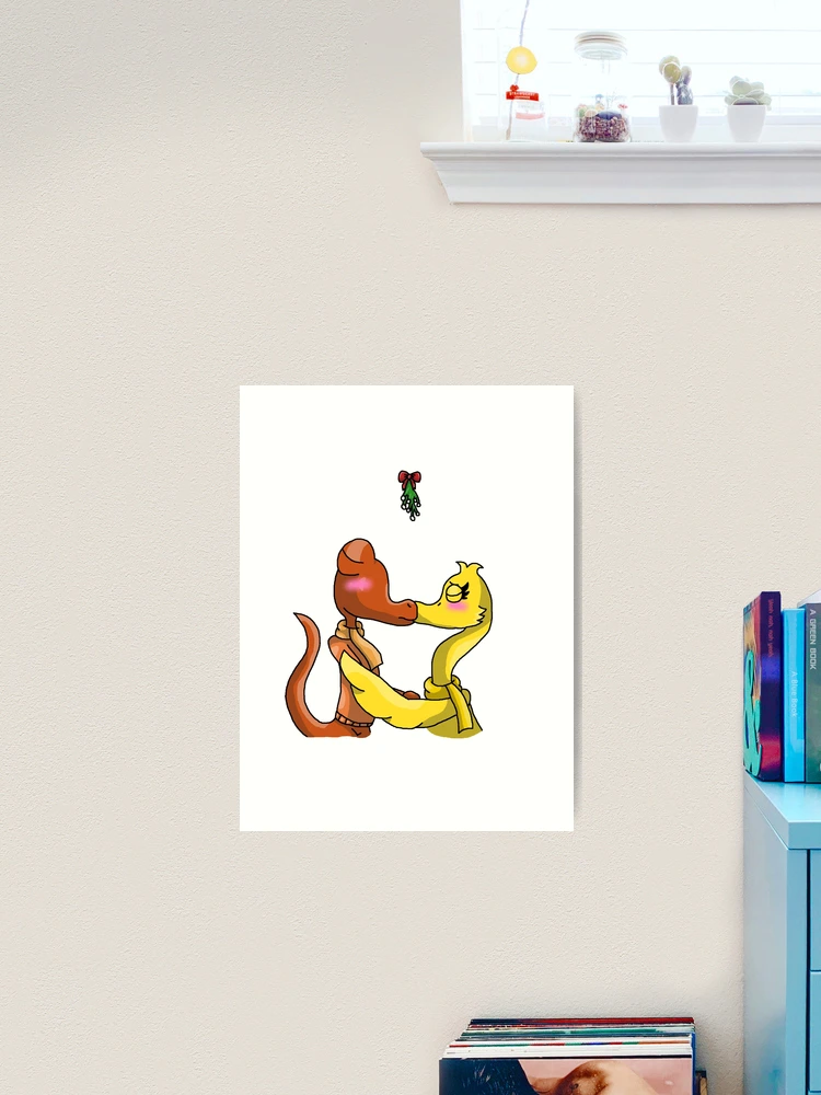 Orange X Yellow Mistletoe (Rainbow Friends) Poster for Sale by Deception  The Shadow Dragon