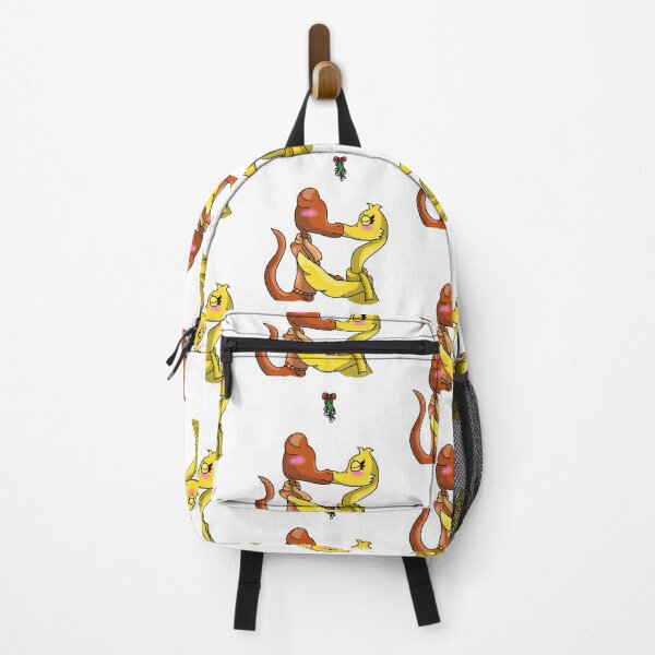 Red X Magenta Mistletoe (Rainbow Friends) Backpack for Sale by