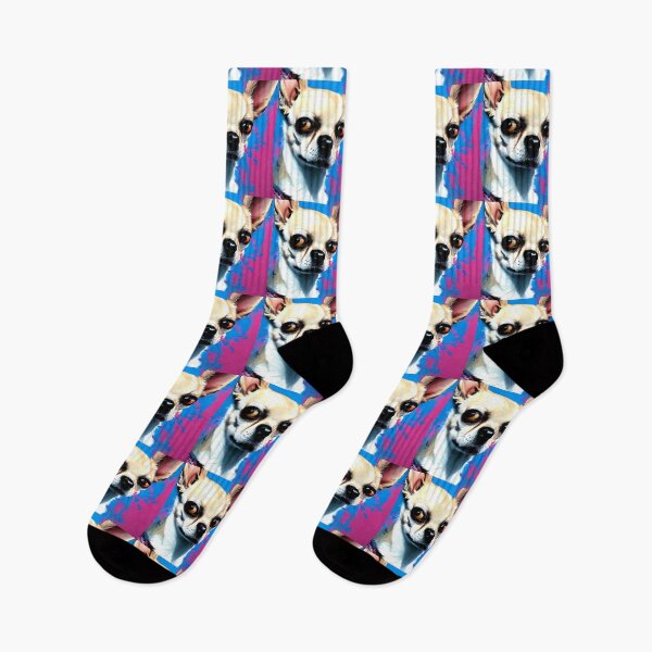 Item preview, Chihuahua colorful art painting dog #43 designed and sold by supeart.
