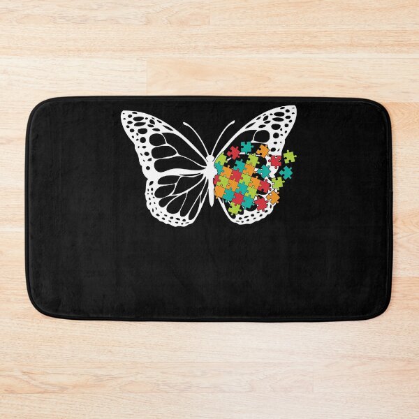 Item preview, Autism awareness hoodie butterfly puzzle  designed and sold by gastonfongemie.