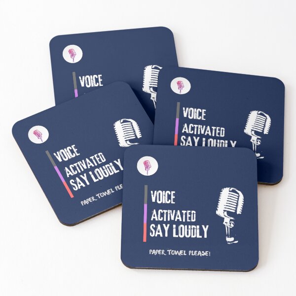Item preview, VOICE ACTIVATED SAY LOUDLY, PAPER TOWEL PLEASE   designed and sold by sipien.