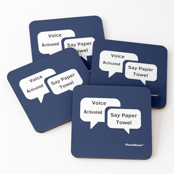 Item preview, Voice Activated Say Paper Towel     designed and sold by sipien.