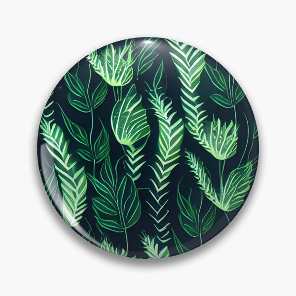 Item preview, Dark tropical green leaf patter #7 designed and sold by supeart.