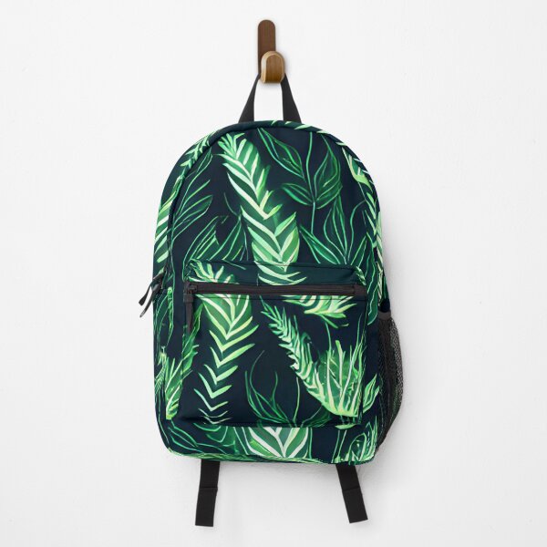 Item preview, Dark tropical green leaf patter #7 designed and sold by supeart.