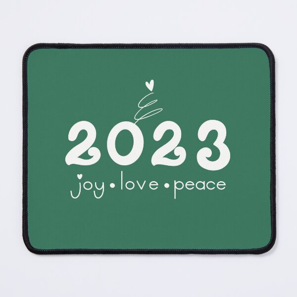 Item preview, Happy New Year 2023 joy love peace, New Year Eve designed and sold by PalinoColour.