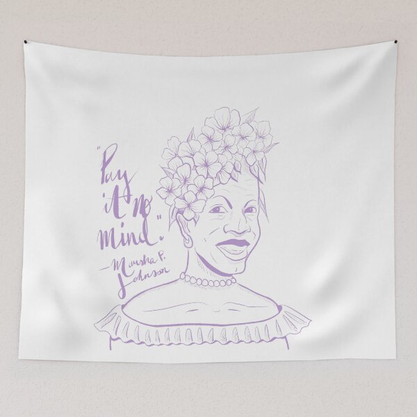 Item preview, Pay It No Mind - Lavender  designed and sold by Sam Nygard.