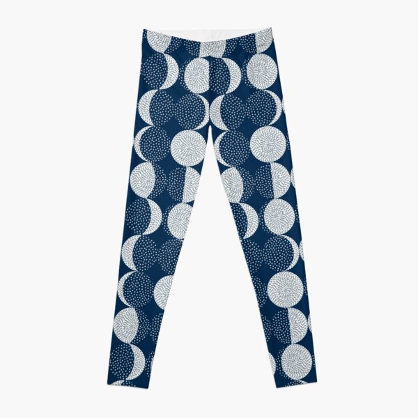 Moon Phases / repeat pattern Leggings