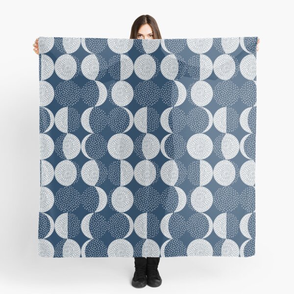 Moon Phases / repeat pattern Scarf