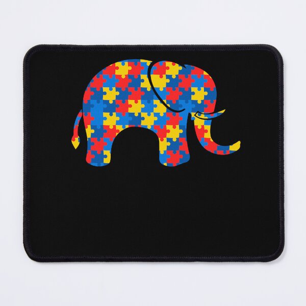 Item preview, Autism awareness puzzle elephant perfect designed and sold by gastonfongemie.