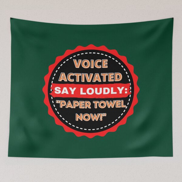 Item preview, Voice activated, say loudly paper towel now        designed and sold by sipien.