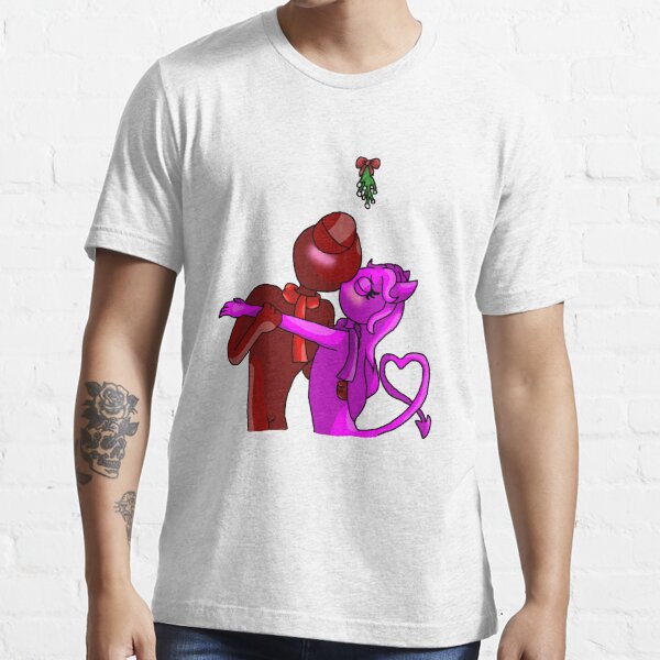 Red X Magenta Mistletoe (Rainbow Friends) Essential T-Shirt for Sale by  Deception The Shadow Dragon