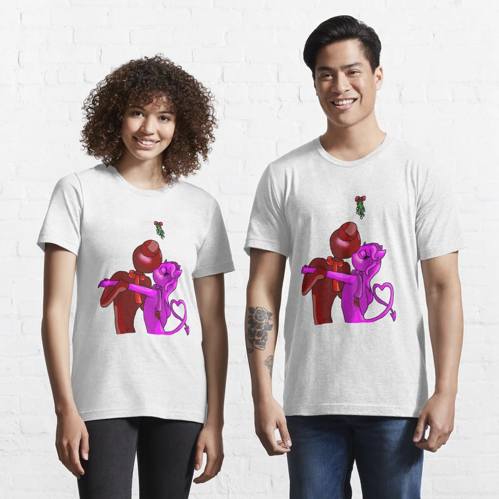 Red X Magenta Mistletoe (Rainbow Friends) Essential T-Shirt for Sale by  Deception The Shadow Dragon